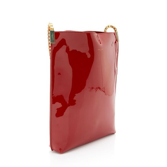 Saint Laurent Patent Leather Suzanne Small Hobo - Picture 2 of 15